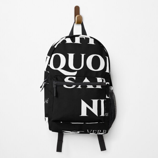Item preview, Sapiens Nihil Affirmat Quod Non Probat – Latin Wisdom Quote designed and sold by BrushRushX.