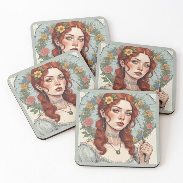 Item preview, Redhead Vintage RBF Retro Art  designed and sold by WildWmnCreative.