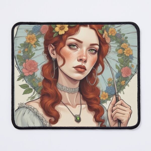 Item preview, Redhead Vintage RBF Retro Art  designed and sold by WildWmnCreative.