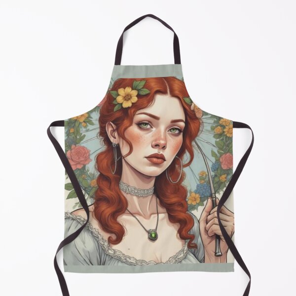 Item preview, Redhead Vintage RBF Retro Art  designed and sold by WildWmnCreative.