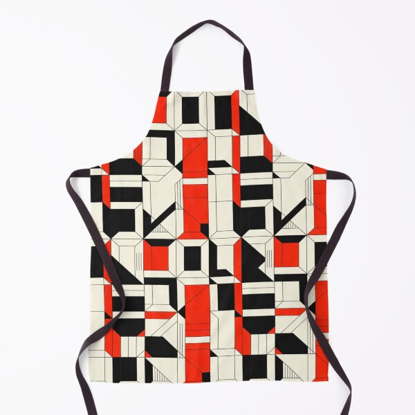 Item preview, Textile pattern Vintage Bauhaus Mid Century MCM Modern Geometric  home decor designed and sold by BlueLineLAX.