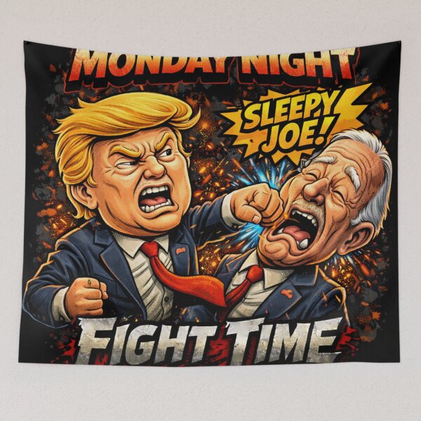 Item preview, Trump vs sleepy Joe designed and sold by FoxstarRavas.