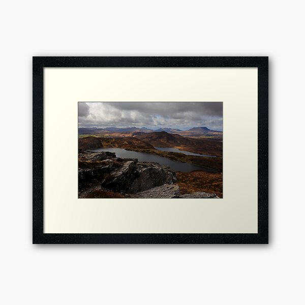 From Loughsalt Mountain Framed Art Print