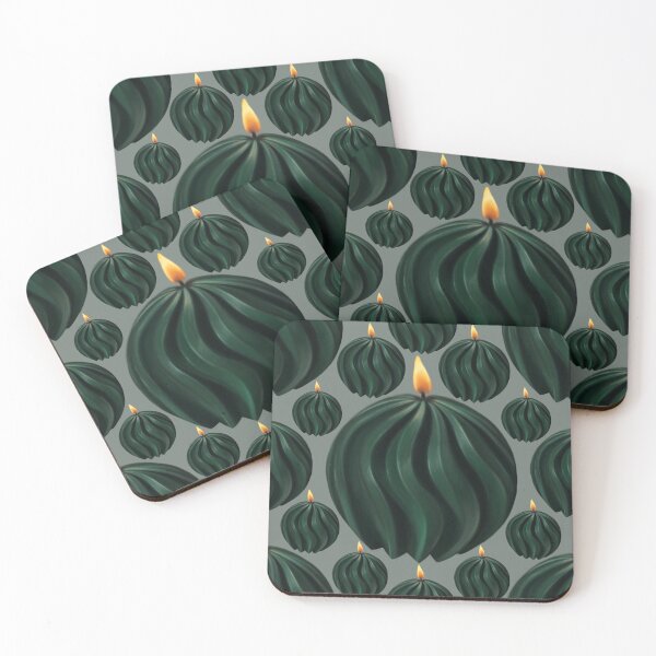 Item preview, Green Sphere Candle designed and sold by Belsiia.art.