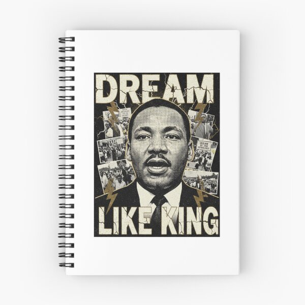 Item preview, Martin Luther King Jr  Dream Like King Black History Month  MLK Day 2026 Gift Vintage 1963 Civil Rights Tee designed and sold by agnaou2021.