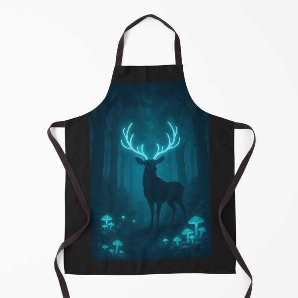 Item preview, Glowing-antlered deer designed and sold by 27Stickers.
