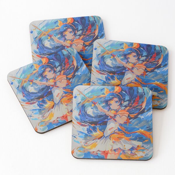Item preview, Magical Heroine Anime Pop Art Iconic Scene designed and sold by imaginariumlab.