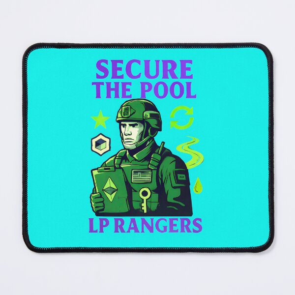 Item preview, LP Rangers – Secure the Pool, Defend the Chain designed and sold by BitCrop.