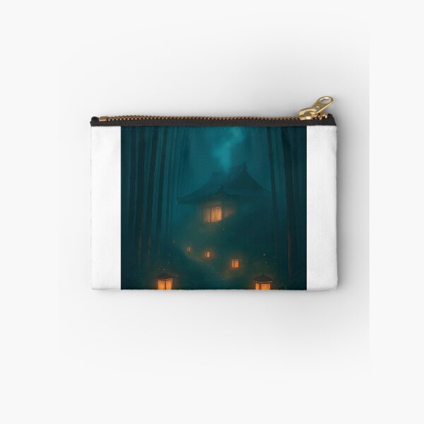 Item preview, Lantern Path to the Hidden Teahouse designed and sold by 27Stickers.