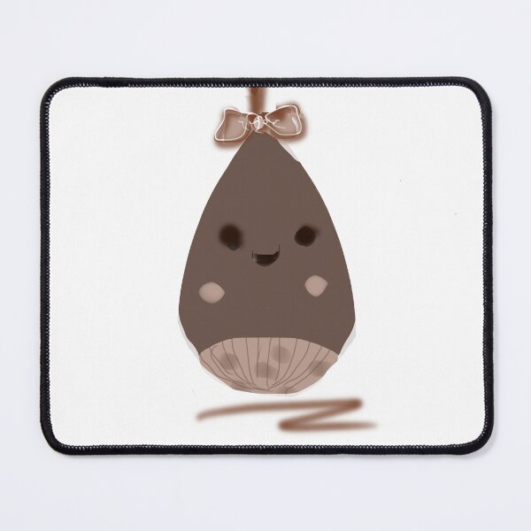 Item preview, Cute Acorn with a Bow (Kawaii Mascot) designed and sold by mejuart.
