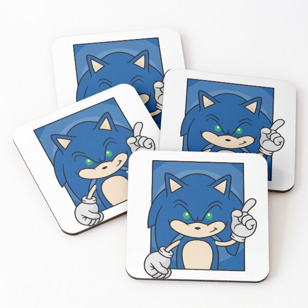 Item preview, Fast blue hedgehog designed and sold by chibivolk.