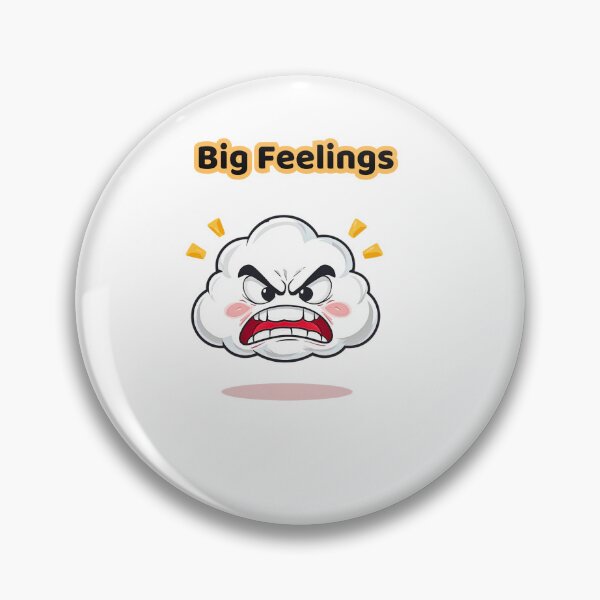 Item preview, Big Feelings – Angry Cloud | Kids Emotional Learning designed and sold by AME Kids Designs.