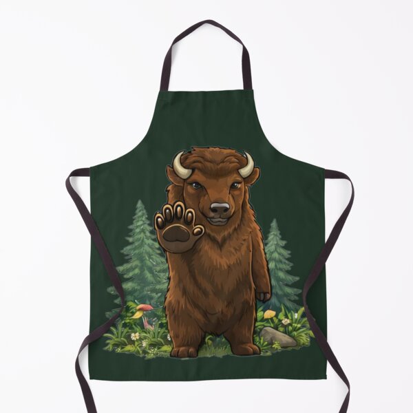 Item preview, Defend Wilderness Bison – Ancient Guardian of Nature designed and sold by Ivy-Triggs.