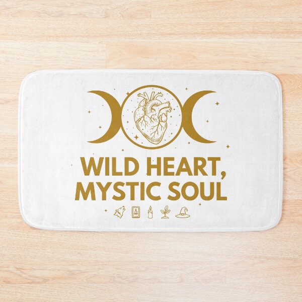 Item preview, Wild Heart Mystic Soul – Golden Anatomical Heart & Moon Art designed and sold by WildWeave.