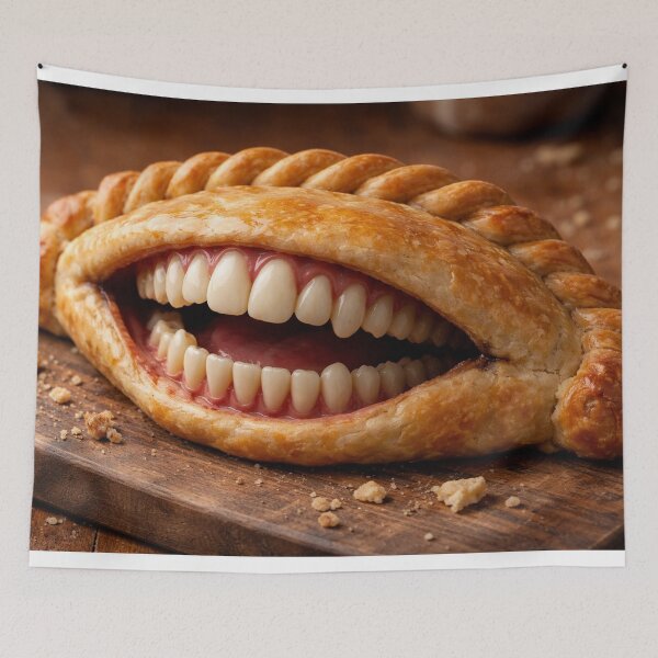 Item preview, What if Pasties had Teeth ..?  designed and sold by hawkie.