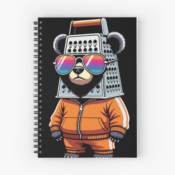 Item preview, Angry Bear Grating Cheese Grater Hater Funny designed and sold by Jokerstyle.