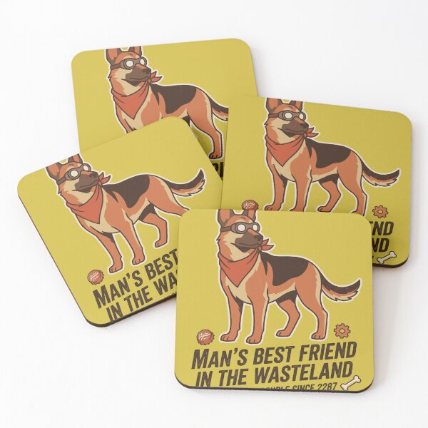 Item preview, Man's Best Friend - Wasteland - German Shepherd designed and sold by nerdygamespot.