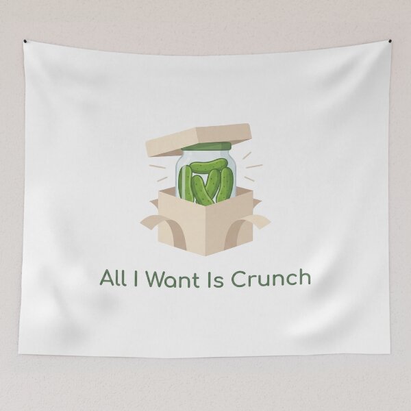 Item preview, All I Want Is Crunch designed and sold by TursuShop.