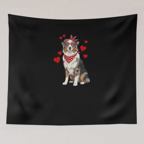 Item preview, Valentine's Day Aussie Dog Lover designed and sold by salmzouriart.