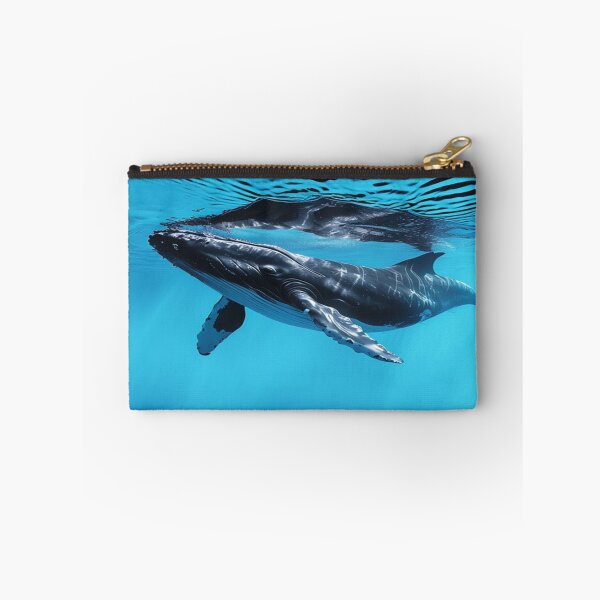 Item preview, A view of a whale in surreal, fantastical waters designed and sold by saly55887.