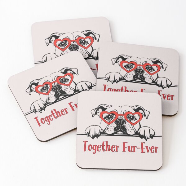 Item preview, PITBULL VALENTINE "TOGETHER FUR-EVER" designed and sold by BKDIGITALSHOP.