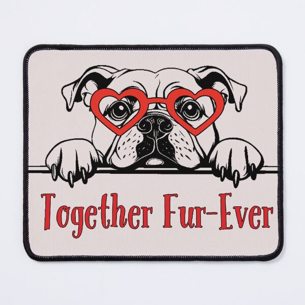 Item preview, PITBULL VALENTINE "TOGETHER FUR-EVER" designed and sold by BKDIGITALSHOP.