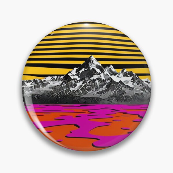 Item preview, Surreal mountain view designed and sold by saly55887.