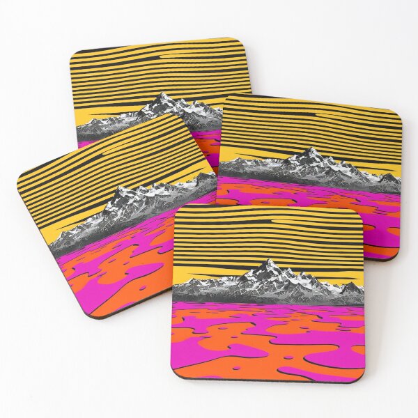 Item preview, Surreal mountain view designed and sold by saly55887.
