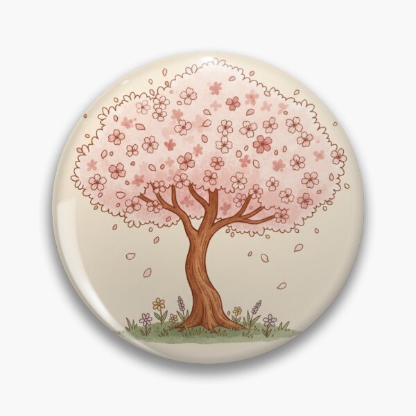 Item preview, Cherry Blossom Tree in Bloom designed and sold by DesignByPotatos.