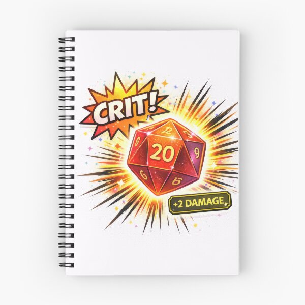 Item preview, Crit Critical Hit D20 Gaming Damage Dice designed and sold by jgvisualarts.