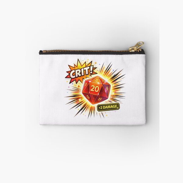 Item preview, Crit Critical Hit D20 Gaming Damage Dice designed and sold by jgvisualarts.