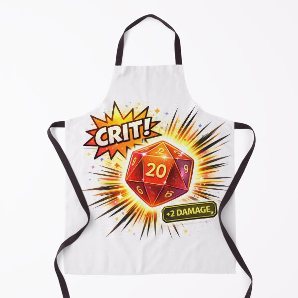 Item preview, Crit Critical Hit D20 Gaming Damage Dice designed and sold by jgvisualarts.