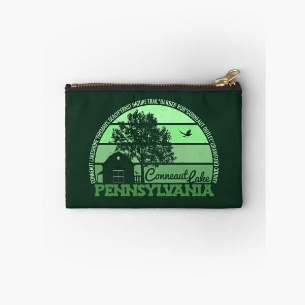 Item preview, Conneaut Lake Pennsylvania Sunset Retro Vintage Local Pride Logo designed and sold by CRHPOD20.