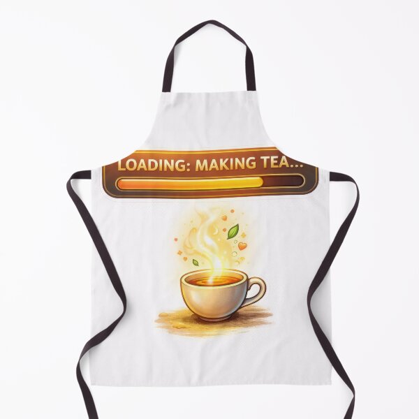 Item preview, Loading Making Tea Cozy Gaming Life Loading Bar designed and sold by jgvisualarts.