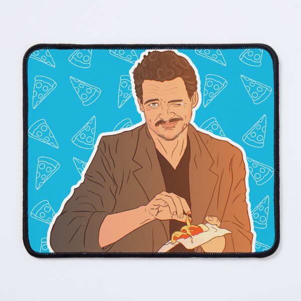 Item preview, Pedro Pascal Pizza Stretchy Meme | Original Art | Fanart designed and sold by teshiiexart.