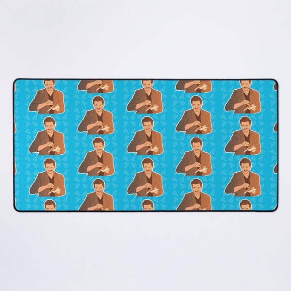 Item preview, Pedro Pascal Pizza Stretchy Meme | Original Art | Fanart designed and sold by teshiiexart.