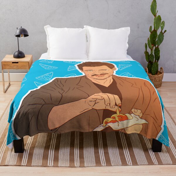 Item preview, Pedro Pascal Pizza Stretchy Meme | Original Art | Fanart designed and sold by teshiiexart.