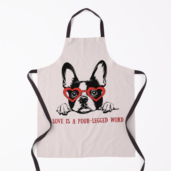 Item preview, FRENCH BULLDOG VALENTINE "LOVE IS A FOUR-LEGGED WORD" designed and sold by BKDIGITALSHOP.