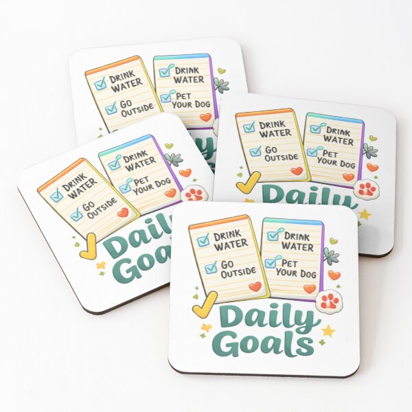 Item preview, Daily Goals Positive Habit  designed and sold by TrendlyStudio.