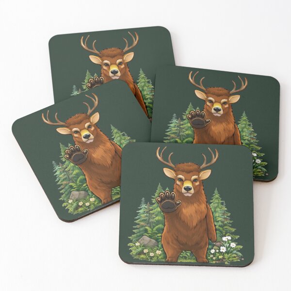 Item preview, Defend Wilderness Deer – Spirit of the Forest designed and sold by Ivy-Triggs.