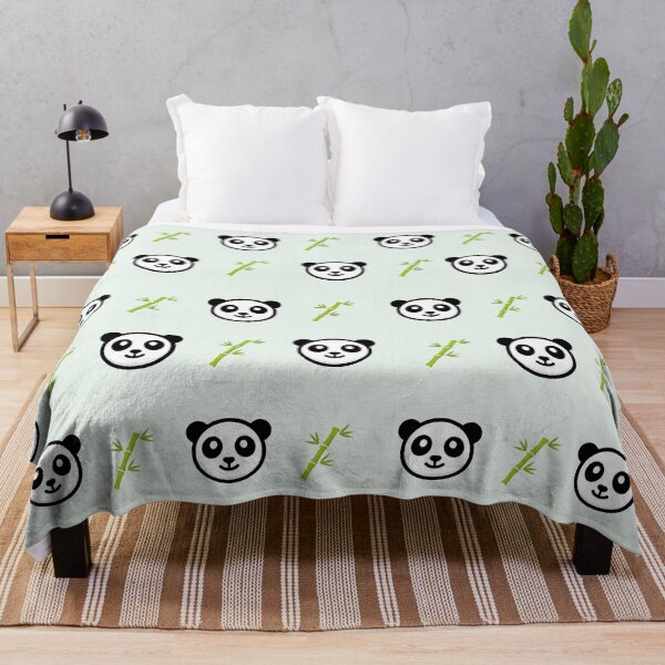 Item preview, Happy Panda Face Nursery Pattern - Cute Baby Animal Decor designed and sold by DesignsVault.
