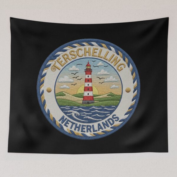 Item preview, Terschelling, Netherlands – Lighthouse & Coastal Landscape designed and sold by Girih.