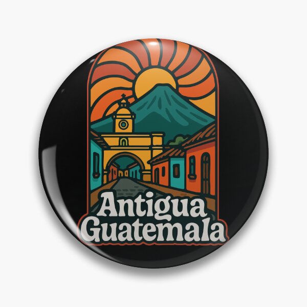 Item preview, Antigua Guatemala Trippy Travel designed and sold by TomFrontierArt.