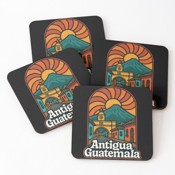 Item preview, Antigua Guatemala Trippy Travel designed and sold by TomFrontierArt.