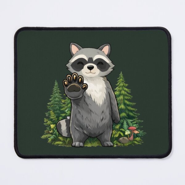 Item preview, Defend Wilderness Raccoon – Small Guardian of Nature designed and sold by Ivy-Triggs.