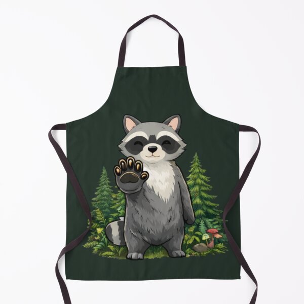 Item preview, Defend Wilderness Raccoon – Small Guardian of Nature designed and sold by Ivy-Triggs.