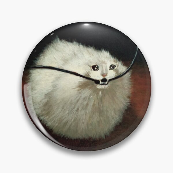 Item preview, Suspicious Fluffy Cat – Classical Art Style designed and sold by Donkuroneko.