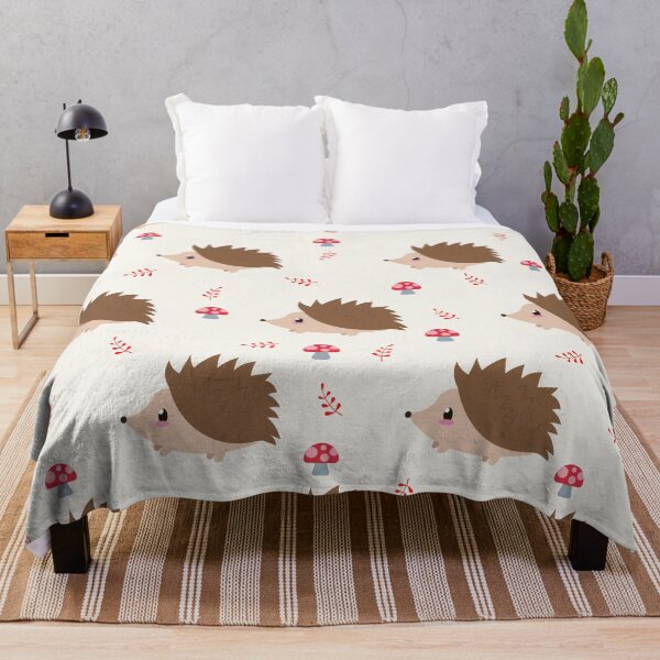 Item preview, Little Hedgehog Forest Nursery Decor - Woodland Baby Room Art designed and sold by DesignsVault.