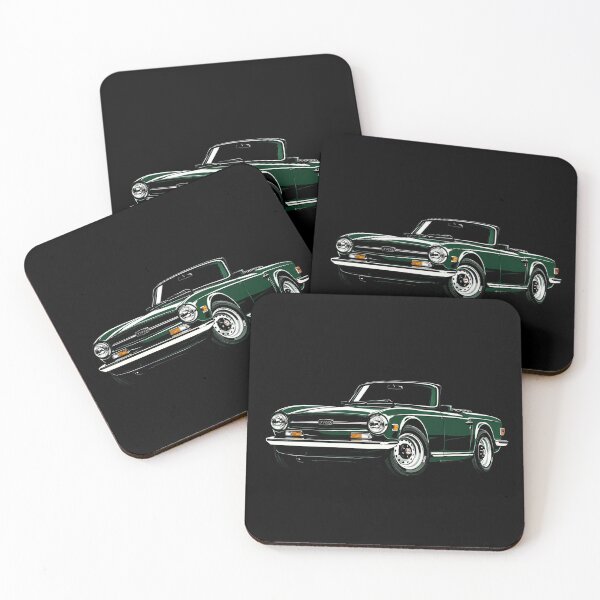 Item preview, 1976 Triumph TR6 – Classic British Roadster Art Print designed and sold by Stinky Lincy's Apparel Company.
