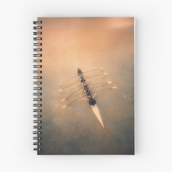 Item preview, Top Down Rowing Crew on Calm Water designed and sold by Michael van der Hoorn.